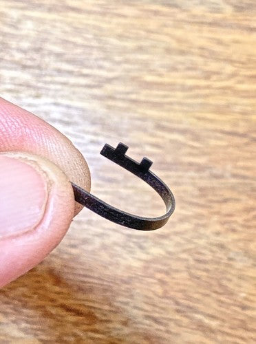 Unique Old Clock Movement Click Wheel Spring (KD397)