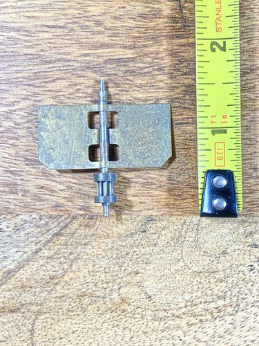 Gilbert Clock Movement (Stamped 24) Strike Side Fan (See Pics To ID)(KD1157)