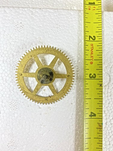New Haven Clock Movement Strike Side 4th Wheel (See Pics to ID Mvmt)    (KD1133)