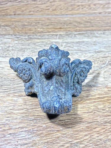 Old Distressed Mantel Clock Foot   (KD1586)