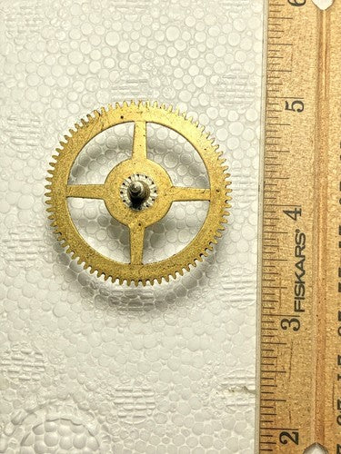 Seth Thomas A208-005 Clock Movement Time Side 2nd Wheel       (K7883)