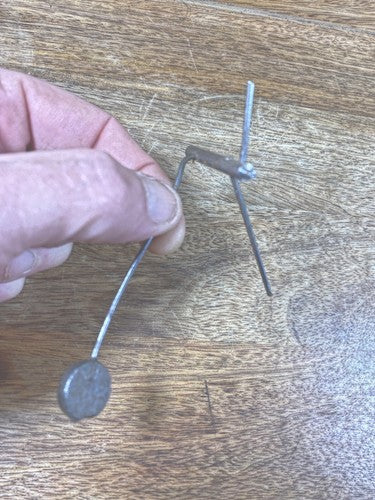 Antique American Strike Lever (39.55mm Shaft, 45.94mm with Pivots (KD189)