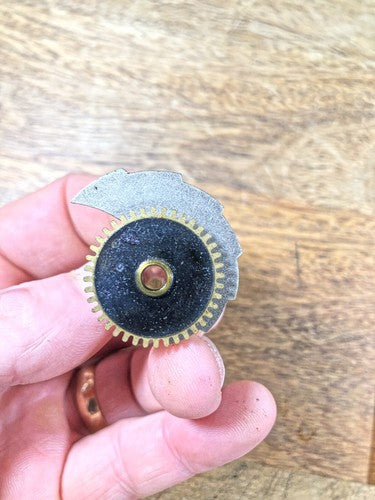 Korean Sehwa Clock Movement Hour Wheel (See Pics To ID Mvmt)     (K9530)