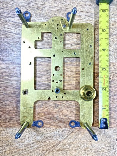 Seth Thomas 89 Clock Movement Front Plate (Pivots Look Good)   (KD1198)