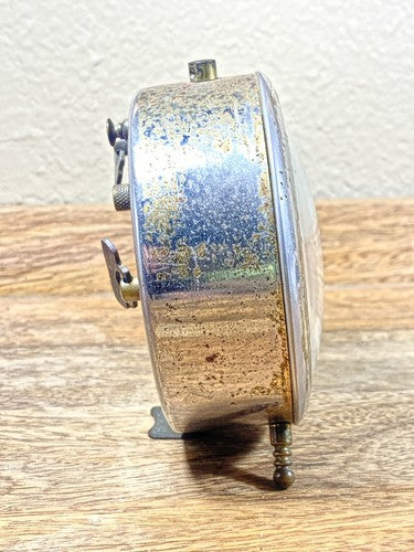 Lux Juliet Model Alarm Clock For Parts Or Repair Springs Are Good (K9964B)