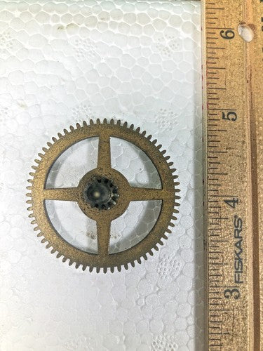 Kienzle Clock Time Side 2nd Wheel (See Pics To ID) - Vintage Clock Parts K9370