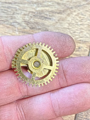 Schatz 8 Day Cuckoo Clock Movement Hour Wheel (See Pics To ID Mvmt)  (KD2086)