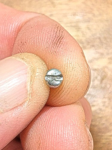 Korean Sehwa Clock Movement Verge Pivot (See Pics To ID Mvmt) (K7968)