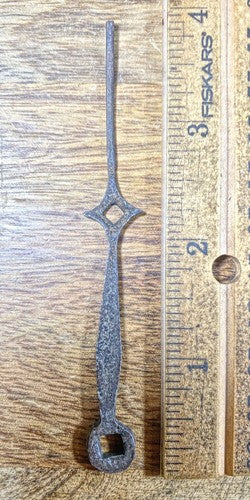 Old Clock Minute  Hand 3 7/8" Long (See Desc For Arbor Size)  (KD332)