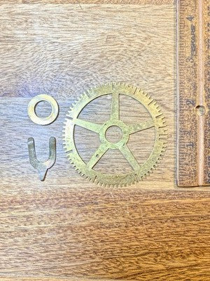 Made In Japan Clock Movement Count Wheel (See Pics To ID Mvmt)  KD4274