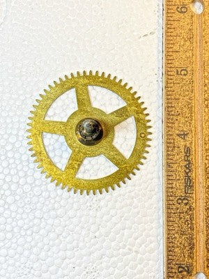 Seth Thomas Plymouth 89IM Clock Movement Time Side 2nd Wheel (KD4348)