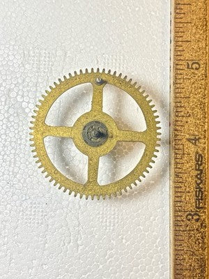 Ingraham (Stamped 10/29) Clock Strike Side 4th Wheel - Vintage Clock KD3418