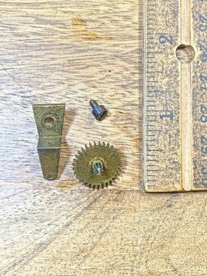P. Japy (Stamped 1878) Clock Movement Minute Wheel (See Pics To ID Mvmt) (KD3019