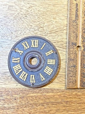 Cuckoo Clock Dial Pan 2.31 Inches or 58.8mm Diameter (KD4154)