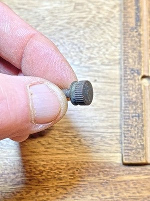Tambour Clock Back Door Pull - Vintage Clock Parts (KD3709)