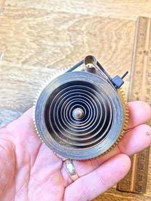Made In Japan Clock Movement Time Side Main Wheel (See Pics To ID Mvmt)  KD4271