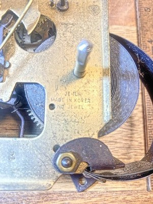 Made In Korea Clock Movement Strike Side 2nd Wheel - Vintage Clock Parts KD3451