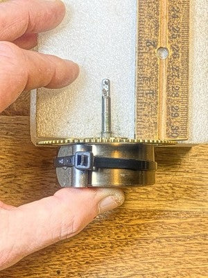 Gilbert Clock Movement (Stamped 24) Strike Side Main Wheel  (KD4392)