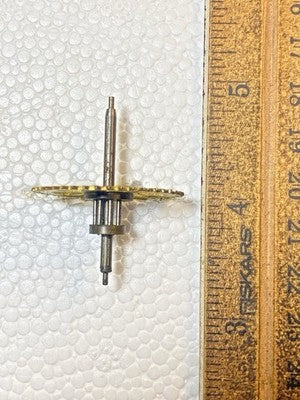 Antique New Haven Clock Movement Time Side 4th Wheel  (KD4322)