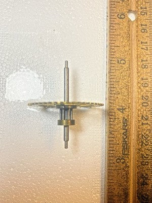 Seth Thomas 89K Clock Time Side 4th Wheel - Vintage Clock Parts KD3476