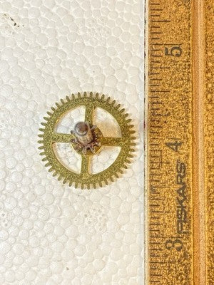 Herschede Clock Movement Strike Side 2nd Wheel (See Pics To ID Mvmt)  (KD4224)