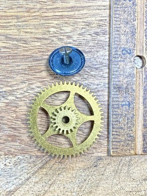 Ingersoll Clock Movement  Minute Wheel (See Pics To ID Movement) (KD3051)
