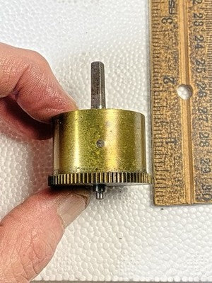 P. Japy (Stamped 1878) Clock Movement Time Side Main Wheel (Spring Good)(KD3034)