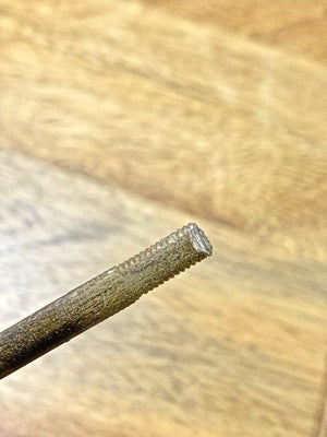 5 7/8 Inch Long Parlor Clock Pendulum Rod (Dia On Threads Is 4.5mm) (KD3172)