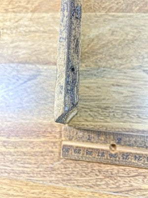 Clock Wooden Bottom Piece (7 3/4 X  3 1/16 Inches)   (KD3080)
