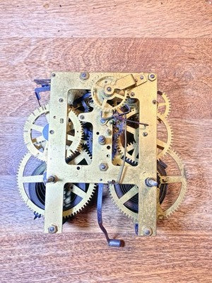 Ingraham (Stamped 5 12) Clock Movement Strike Side 4th Wheel (KD4298)
