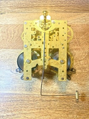 New Haven Clock Movement Pendulum Rod And Spring (See Pics to ID Mvmt) (KD4458)
