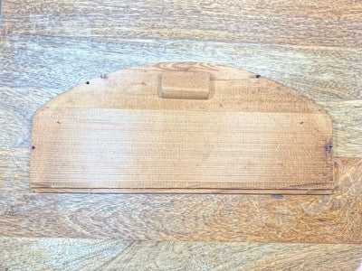 Clock Wooden Back Door (11 1/2 X 5 1/8 Inches) (LL5332)