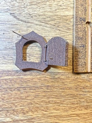 Cuckoo Clock Door And Surround- Vintage Clock Parts KD4152