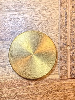 Old Clock Pendulum Bob (1.6oz) (Needs Wire And Rating Nut)     (KD3491)