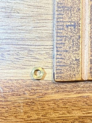 Sessions Clock Movement Plate Nut  (See Pics to ID) (KD4406)