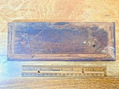 Old Clock  Bottom Board (10 1/4 X 3 3/4 Inches) (KD3091)