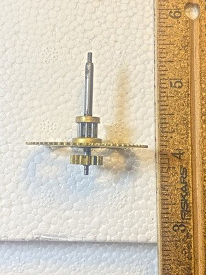 New Haven Clock Movement Strike Side 2nd Wheel (See Pics To ID Mvmt) (KD4464)