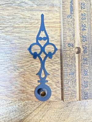 Clock Hour Hand 3 1/8 Inches Long (Arbor Dia 3.7mm)   (KD2731)