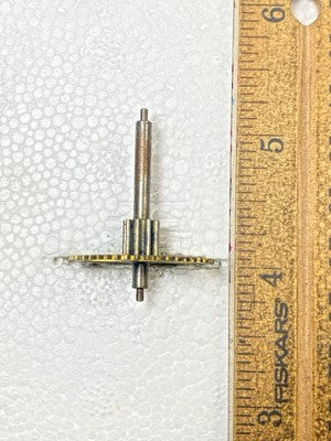 Herschede Clock Movement Time Side 2nd Wheel (See Pics To ID Movement)  (KD2678)