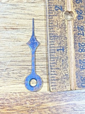 Old Rusty Clock Hour Hand 1 3/4 Inches Long (Arbor Is 4.2mm Dia.) (KD3171)