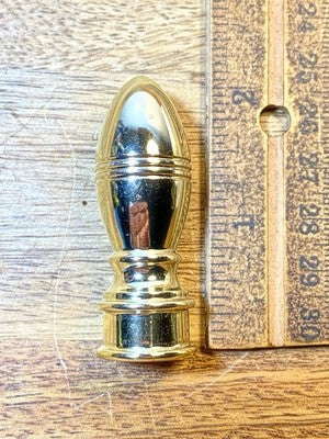 NOS Brass Finial (Thread Dia Is 5.5mm) Vintage Clock Parts (KD3753)