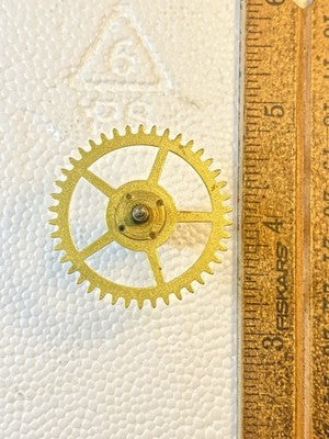 Sessions Chime Clock Time Side 3rd Wheel - Vintage Clock Parts KD3394