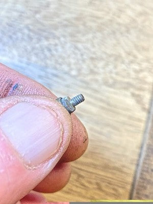 Old Sessions Clock Movement Hands Post (See Pics to ID Mvmt) (KD4584)