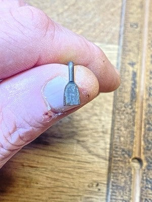Gilbert Clock (Steel Plates) Count Wheel Lever (See Pics to ID) KD4442
