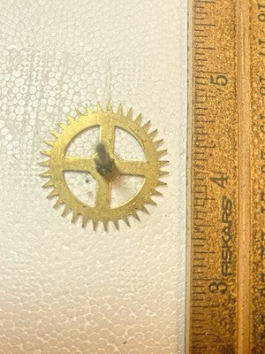 Made In Korea Clock Movement Escape Wheel - Vintage Clock Parts KD3685