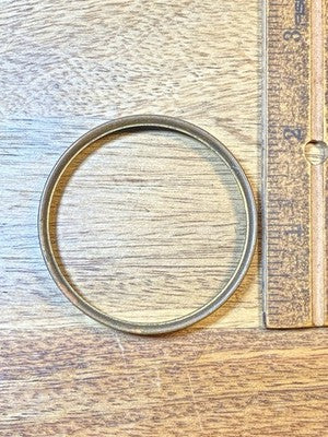 Vintage Clock Dial Trim Ring 54.2mm Outer Diameter 49.4mm Inner Dia.    (KD4294)