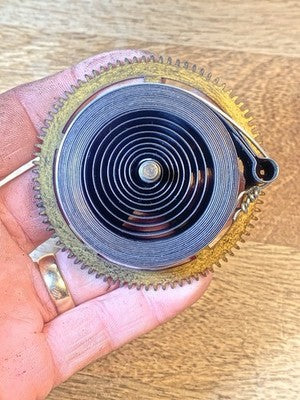 Ingraham (Stamped 10/29) Clock Strike Side Main Wheel - Vintage Clock KD3434