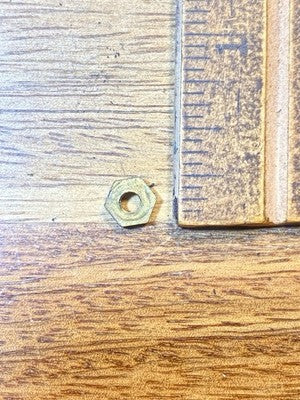 Ingraham (Stamped 12 27) Clock Movement Plate Nut (KD4558)