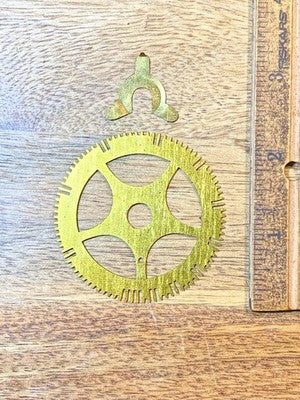 Antique New Haven Clock Movement Count Wheel (KD4333)