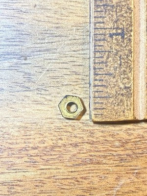 Ingraham (Stamped 10/29) Clock Plate Nut - Vintage Clock KD3416
